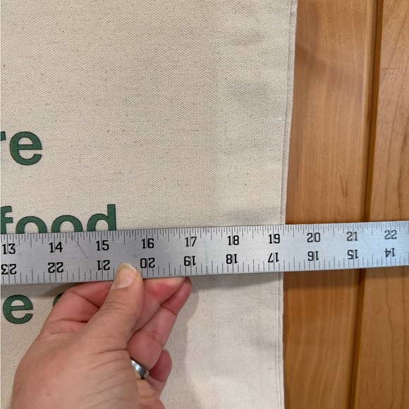 Shopping Canvas Tote Bag, 100% recycled cotton, large - Picture 2 of 6